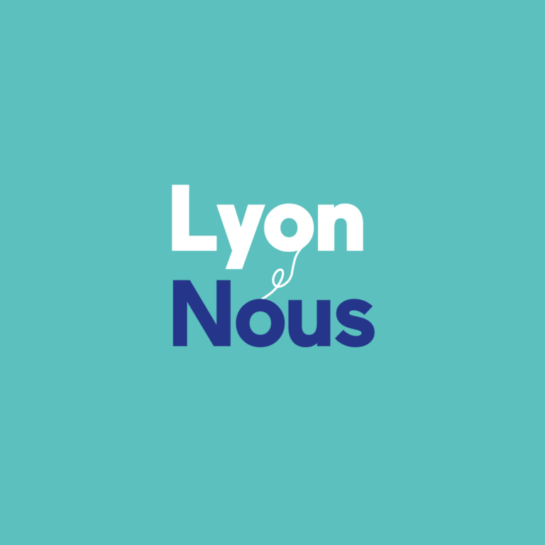 Logo Lyon Nous - Fond vert